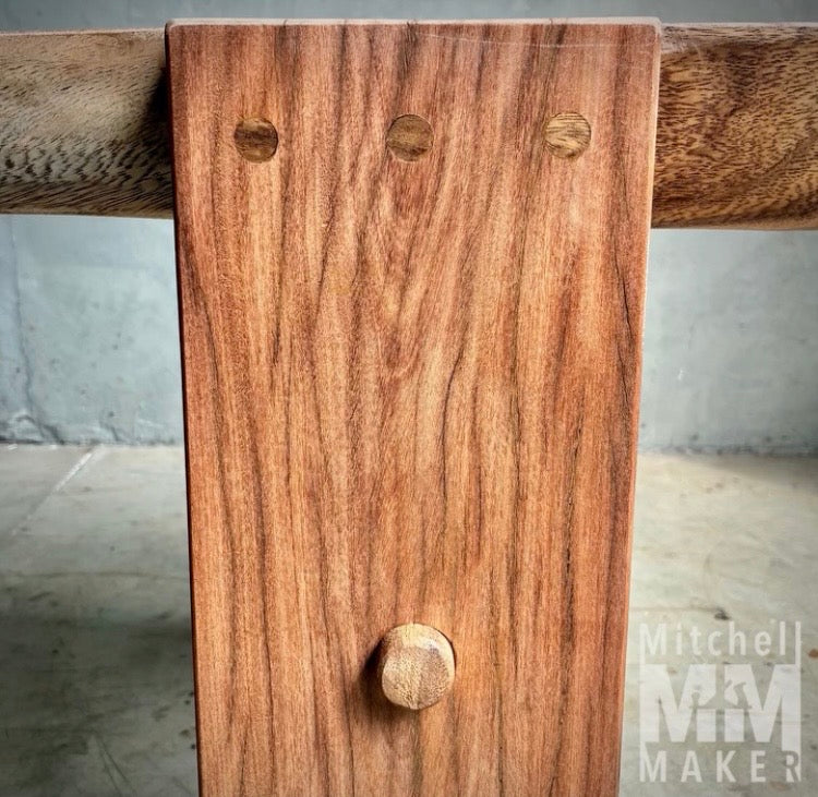 Solid Wood Bench