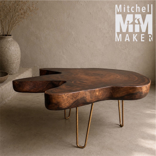 Organic End Grain Coffee Table