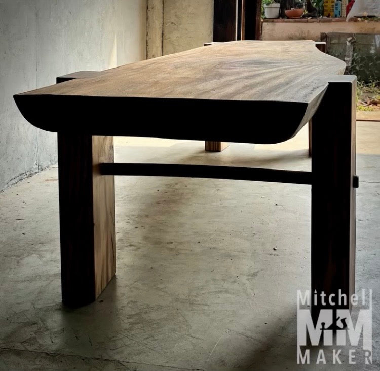 Solid Wood Bench