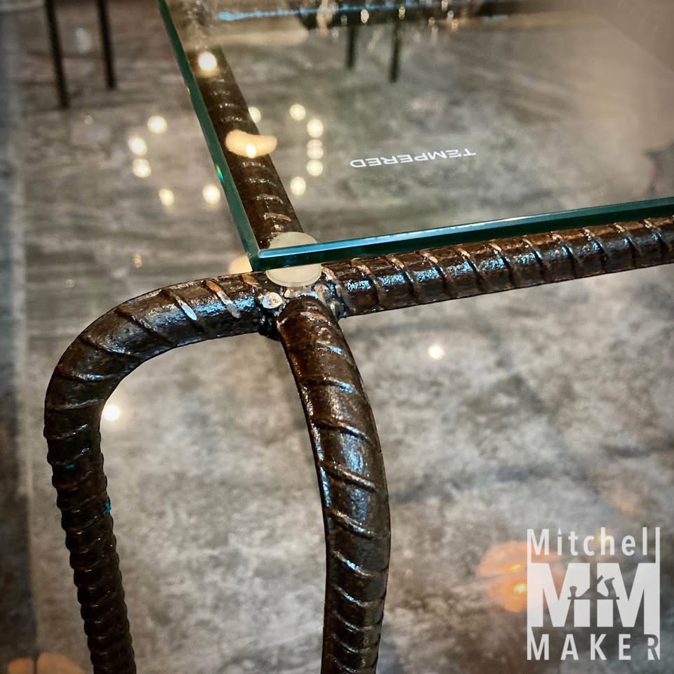 Industrial Grid Coffee Table