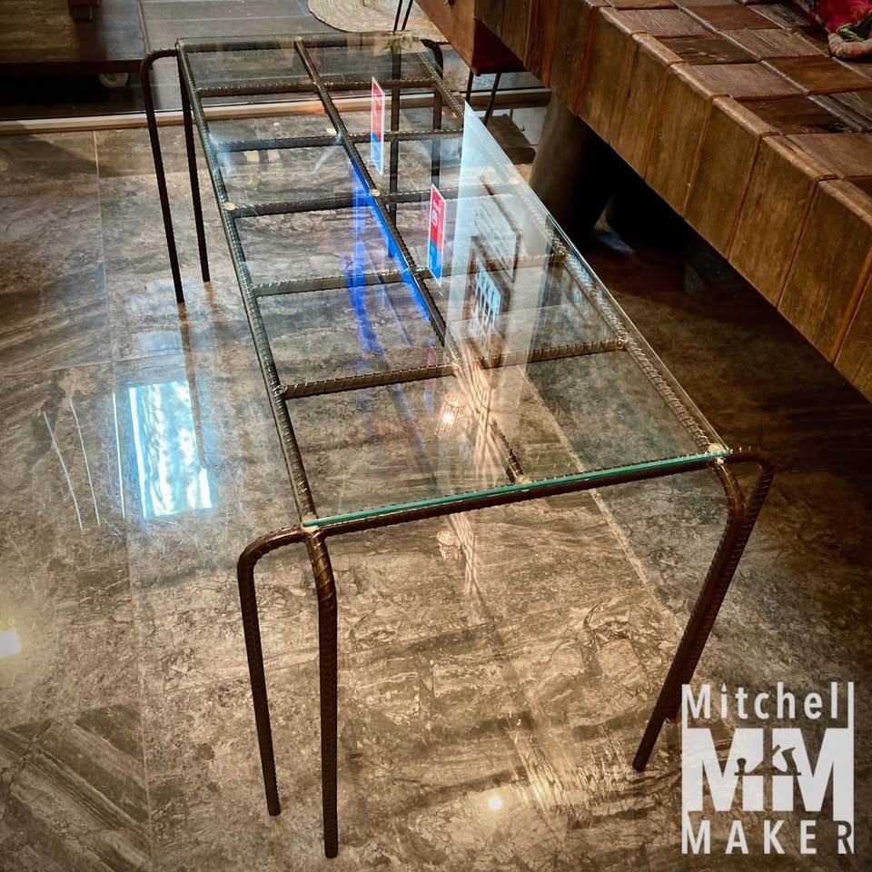Industrial Grid Coffee Table