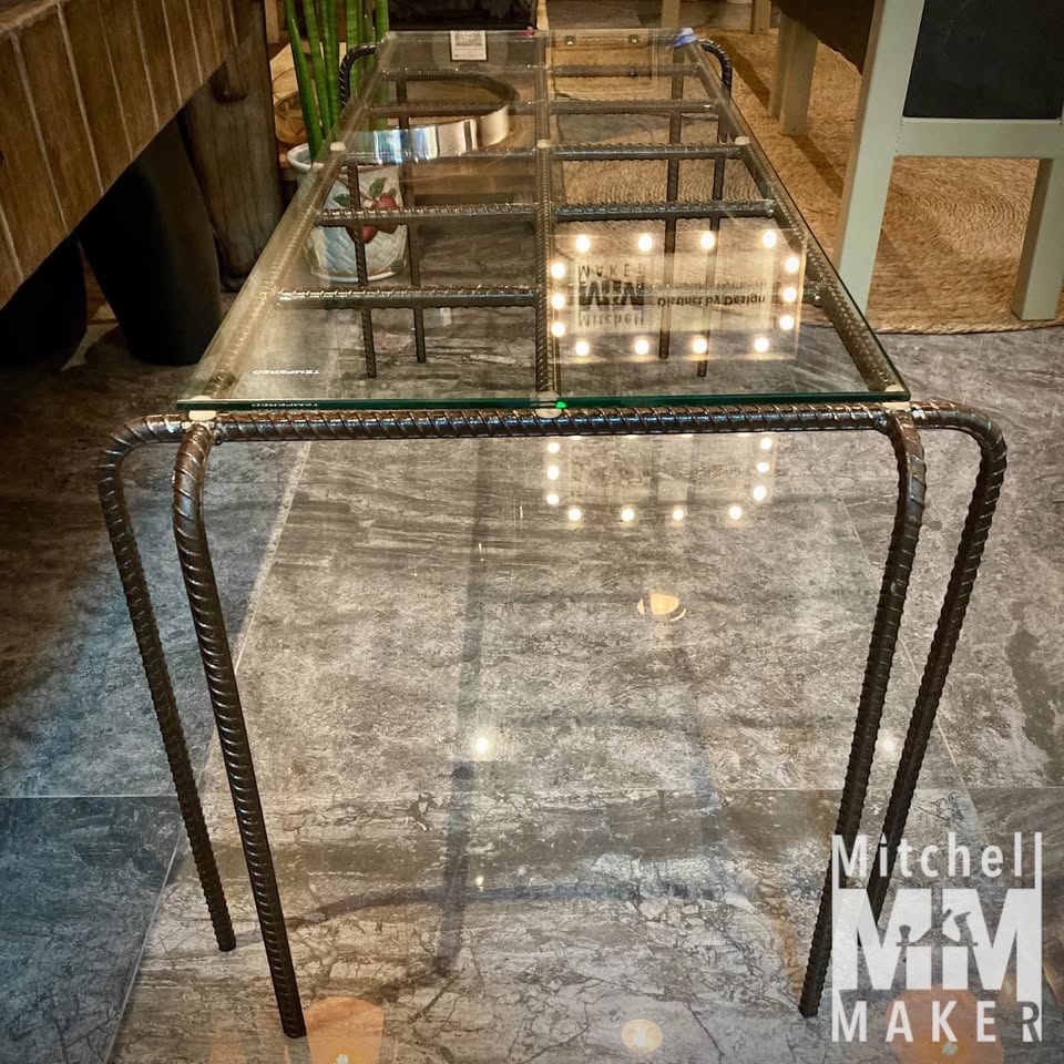 Industrial Grid Coffee Table