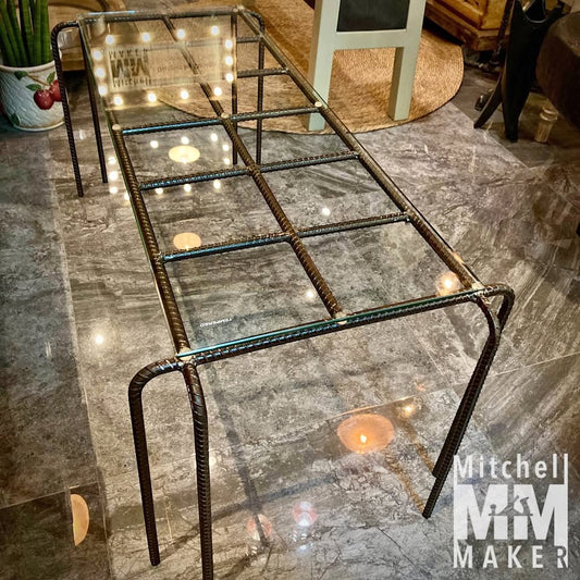 Industrial Grid Coffee Table