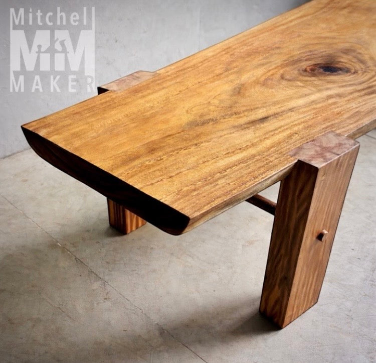 Solid Wood Bench