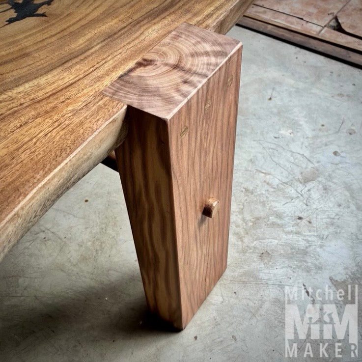 Solid Wood Bench