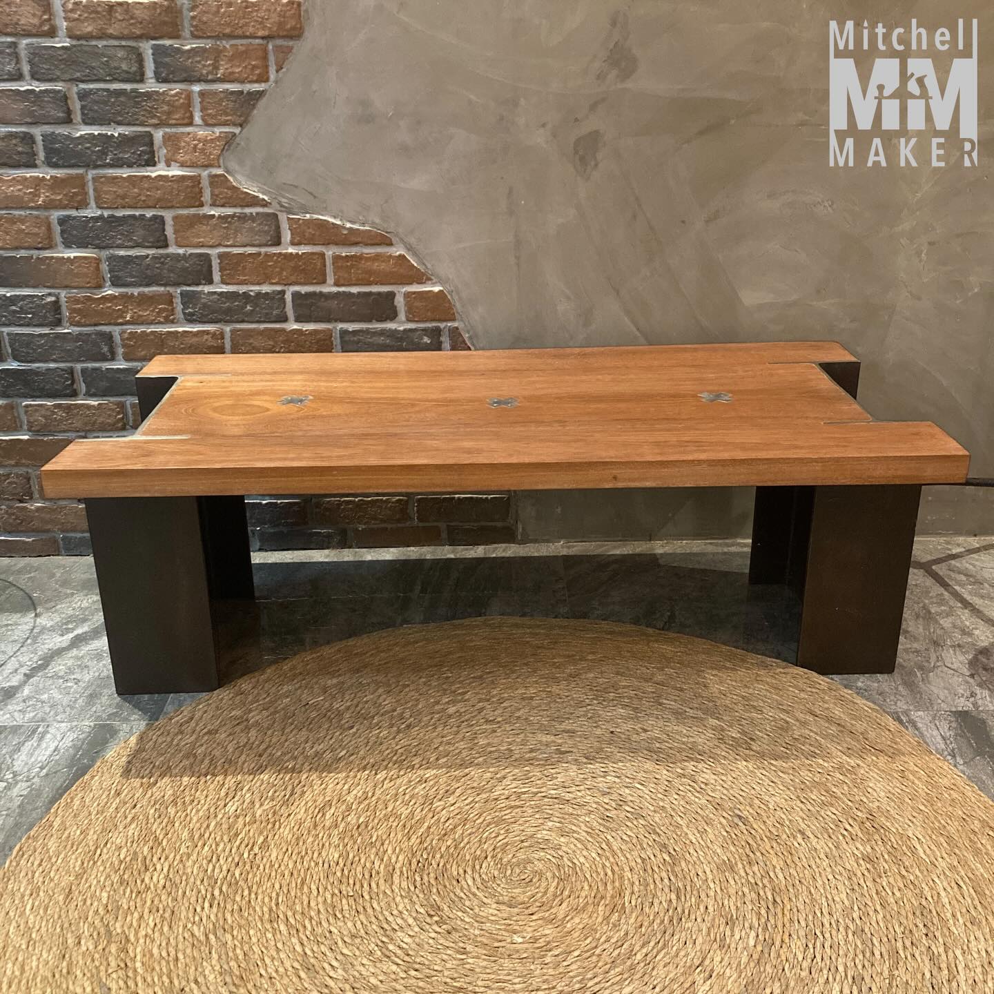 Industrial Beam Coffee Table