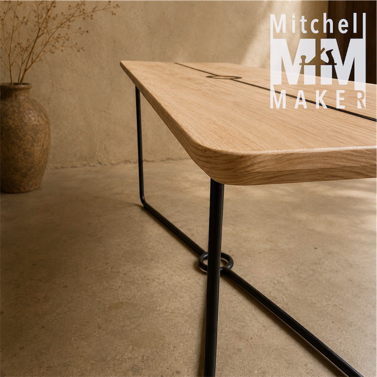 Branded Ash Coffee Table