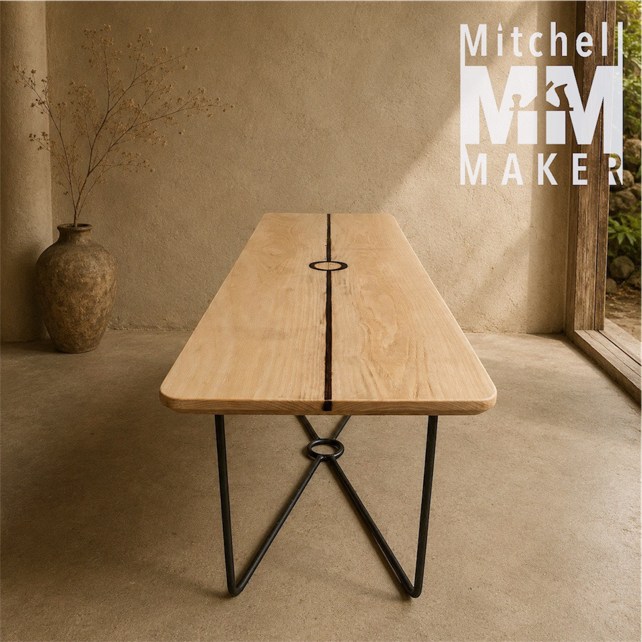Branded Ash Coffee Table