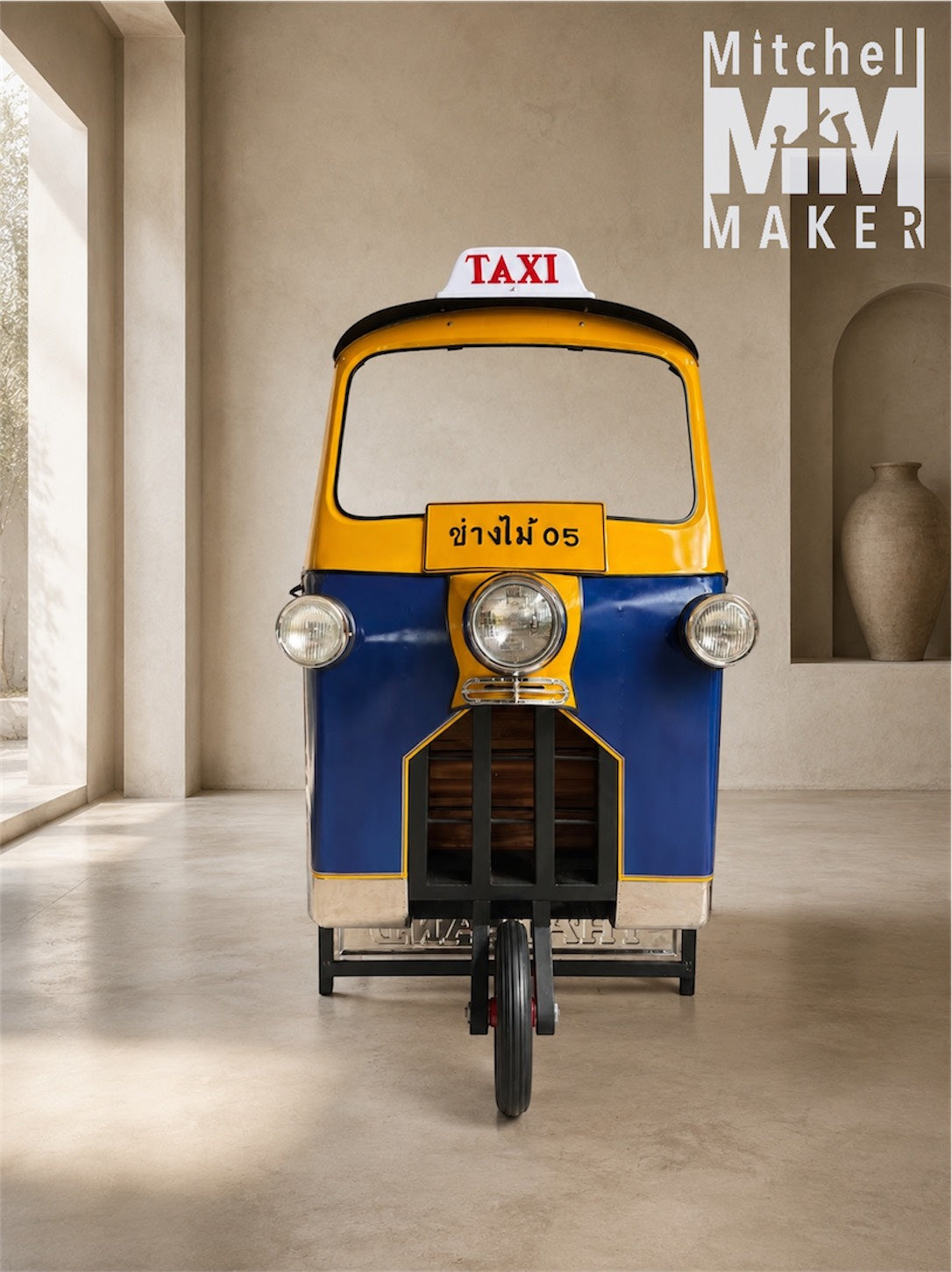 Tuk Tuk Bar Cart