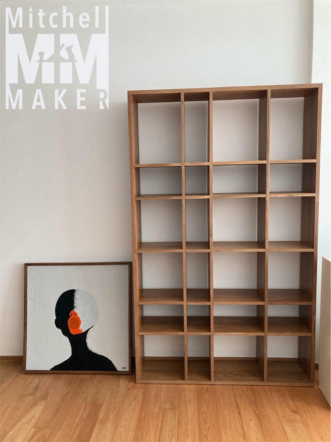 Solid Teak Shelving