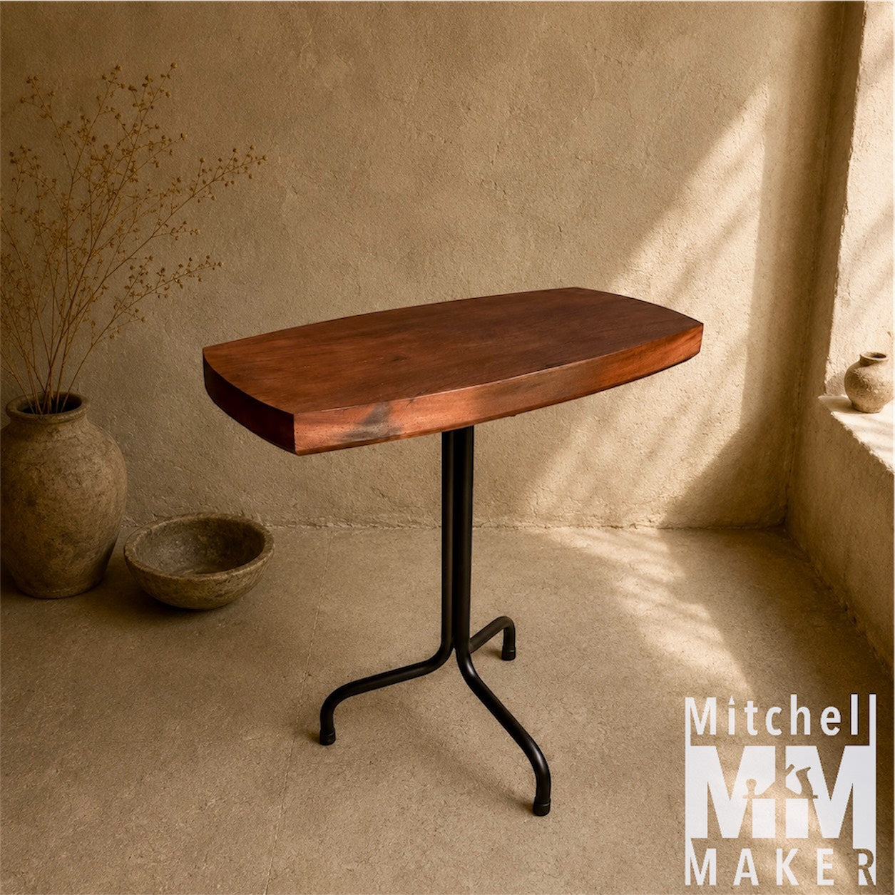 Redwood Side Table