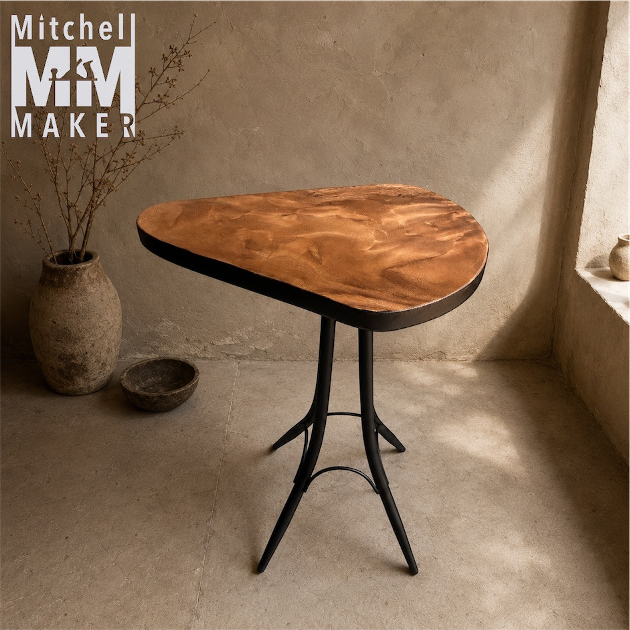 Organic Raintree Side Table