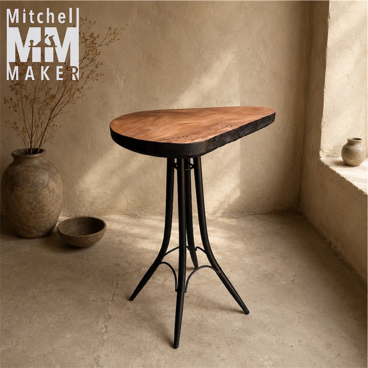 Organic Raintree Side Table