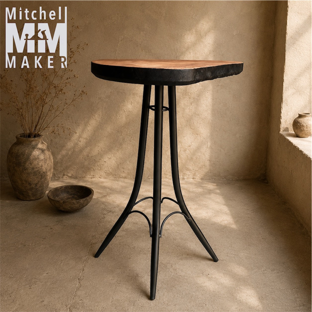 Organic Raintree Side Table