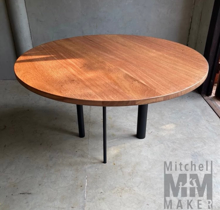 Handcrafted Round Solid Wood Table